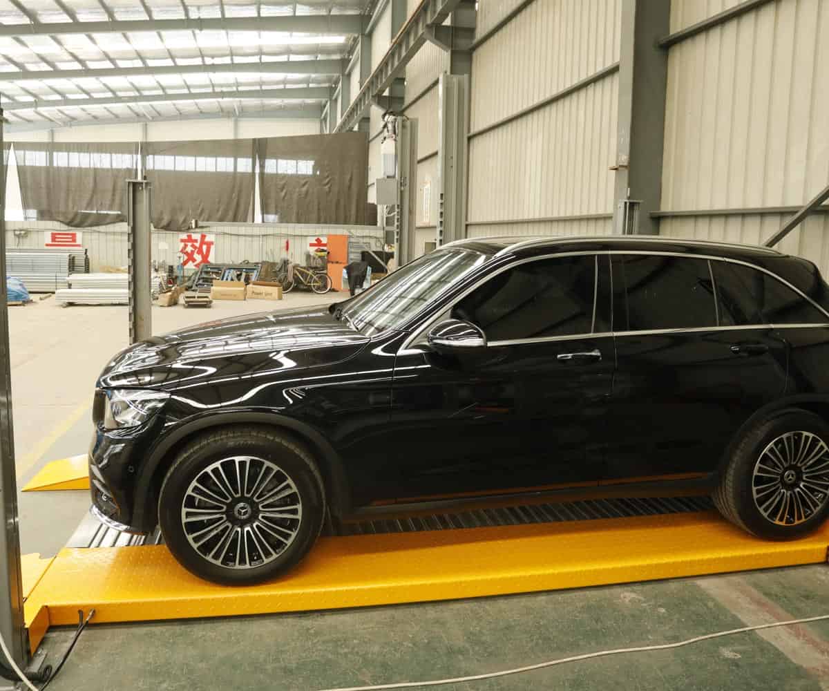 地下室雙層簡(jiǎn)易式機(jī)械停車庫(kù)
